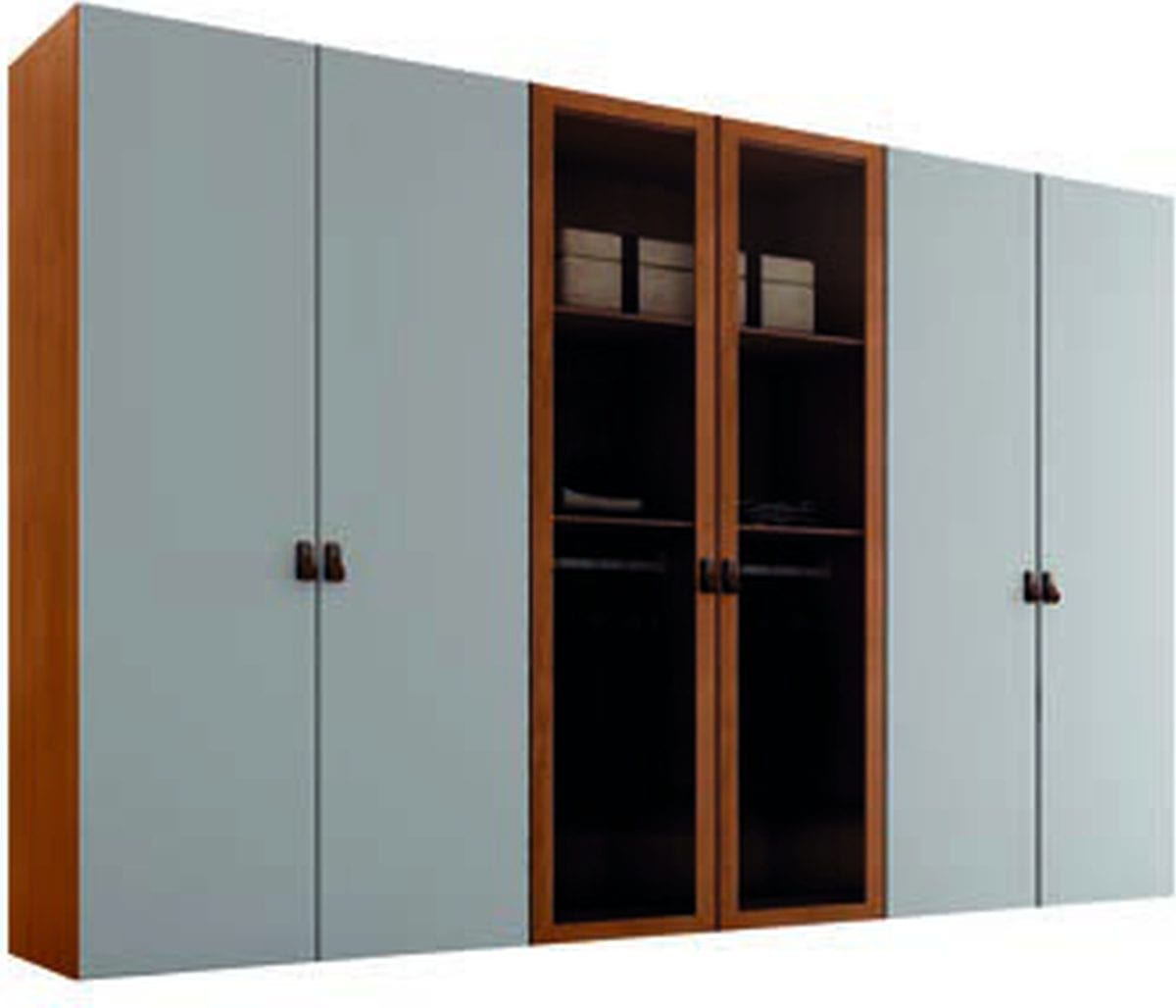 Guarda-roupa Boreal 6 portas — outra vista