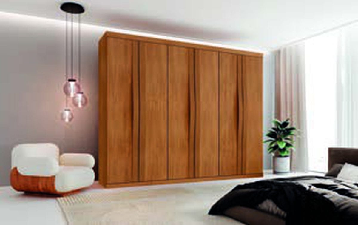 Guarda-roupa Grécia 6 portas em detalhe